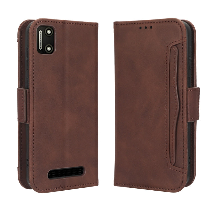 For Cloud Mobile Stratus C7 Skin Feel Calf Texture Card Slots Leather Phone Case