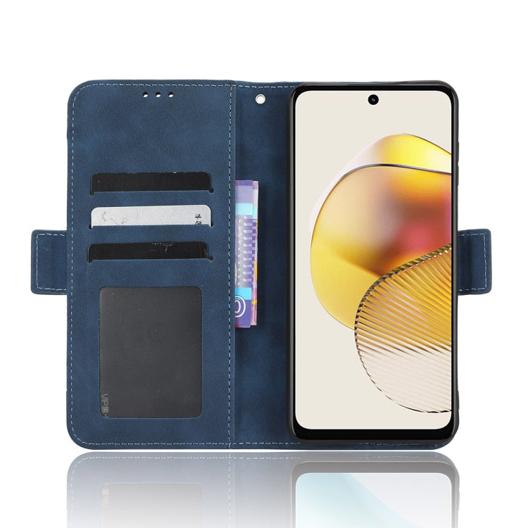 For Motorola Moto G53 5G Skin Feel Calf Texture Card Slots Leather Phone Case