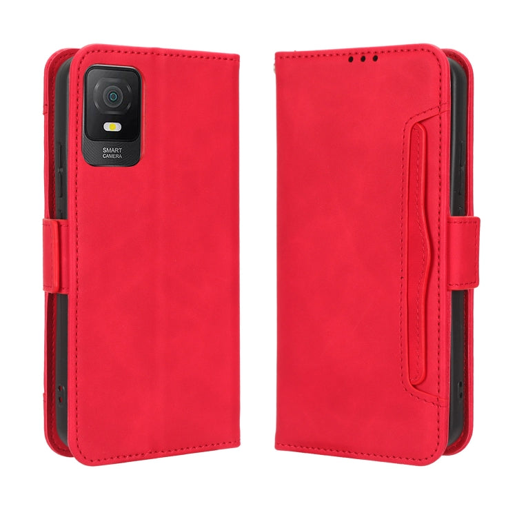 For TCL 403 Skin Feel Calf Texture Card Slots Leather Phone Case
