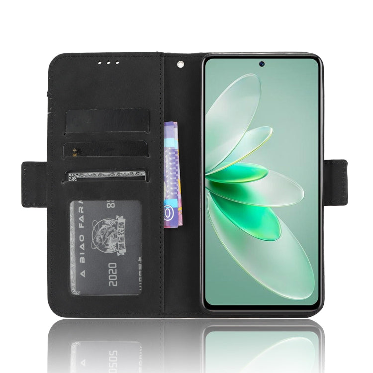 For vivo V27e / S16e Skin Feel Calf Texture Card Slots Leather Phone Case
