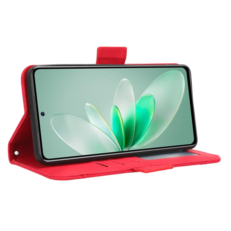 For vivo V27e / S16e Skin Feel Calf Texture Card Slots Leather Phone Case