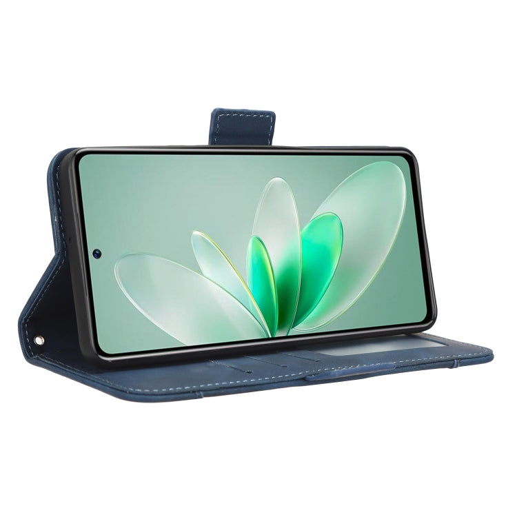 For vivo V27e / S16e Skin Feel Calf Texture Card Slots Leather Phone Case