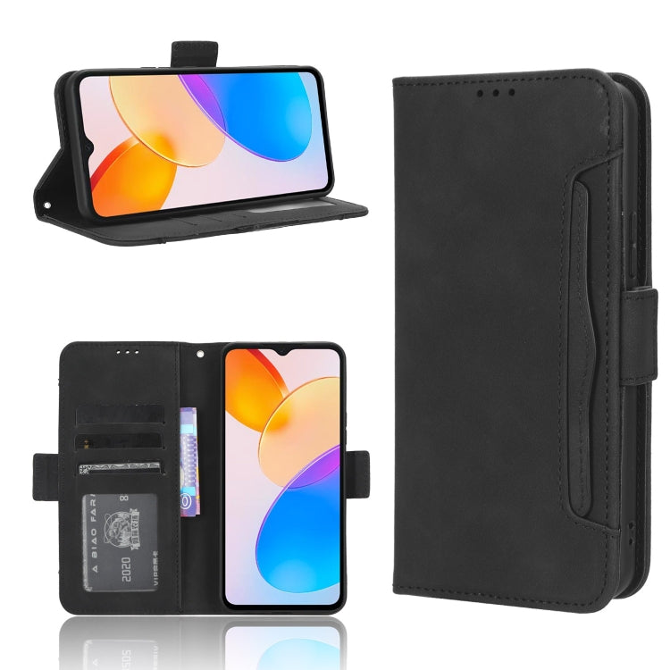 For Honor X5 Skin Feel Calf Texture Card Slots Leather Phone Case