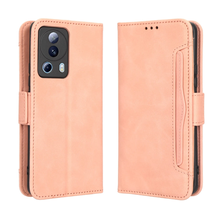 For Xiaomi 13 Lite / Civi 2 5G Skin Feel Calf Texture Card Slots Leather Phone Case