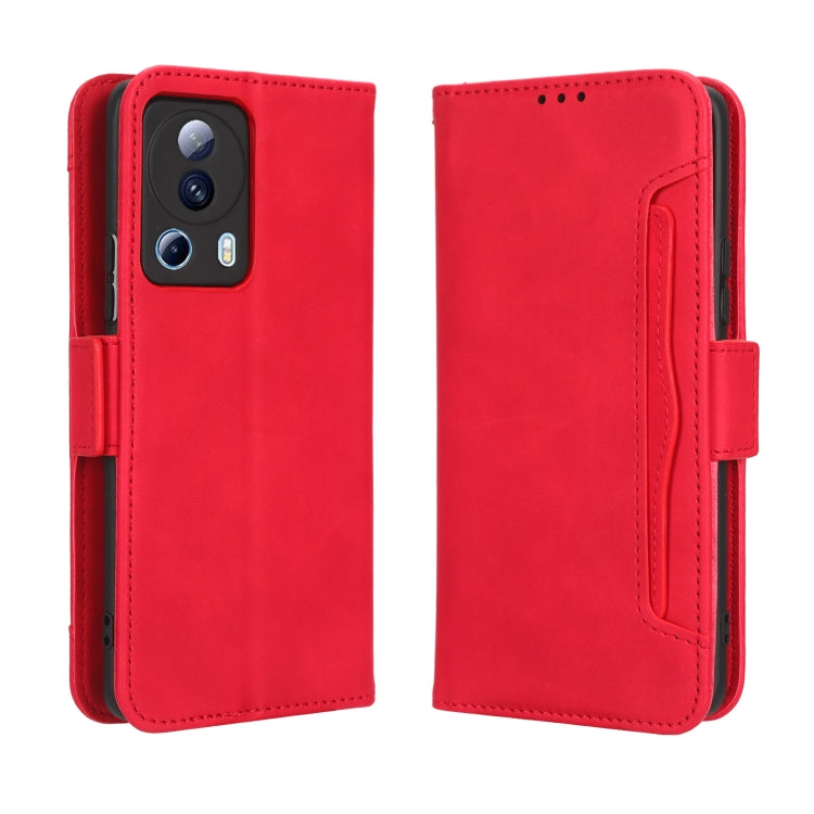 For Xiaomi 13 Lite / Civi 2 5G Skin Feel Calf Texture Card Slots Leather Phone Case