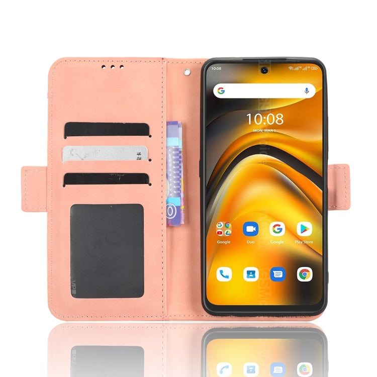 For Umidigi A13 Pro 5G Skin Feel Calf Texture Card Slots Leather Phone Case