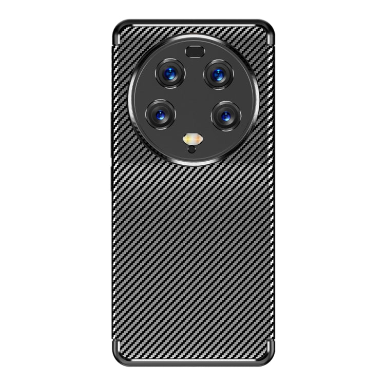 For Xiaomi 13 Ultra Carbon Fiber Texture Shockproof TPU Phone Case(Black)