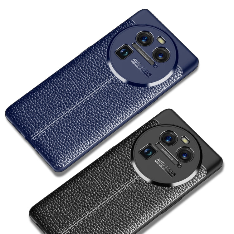 For OPPO Find X6 Litchi Texture Shockproof TPU Phone Case