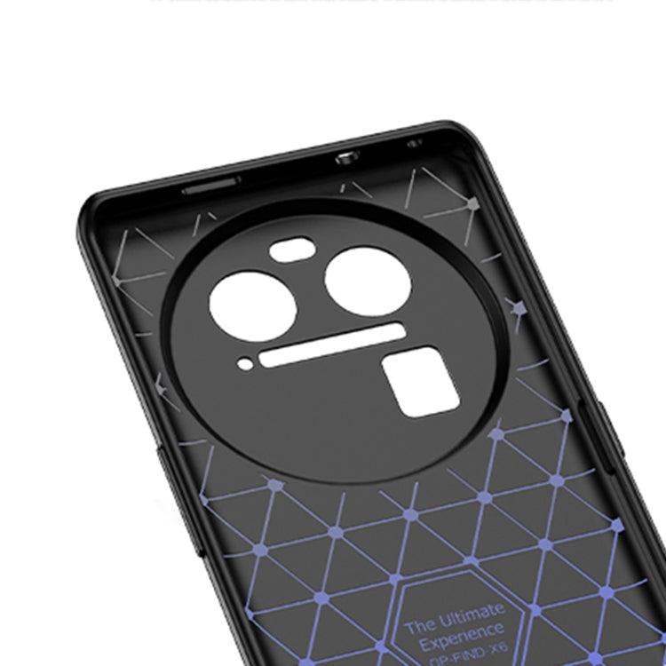 For OPPO Find X6 Litchi Texture Shockproof TPU Phone Case