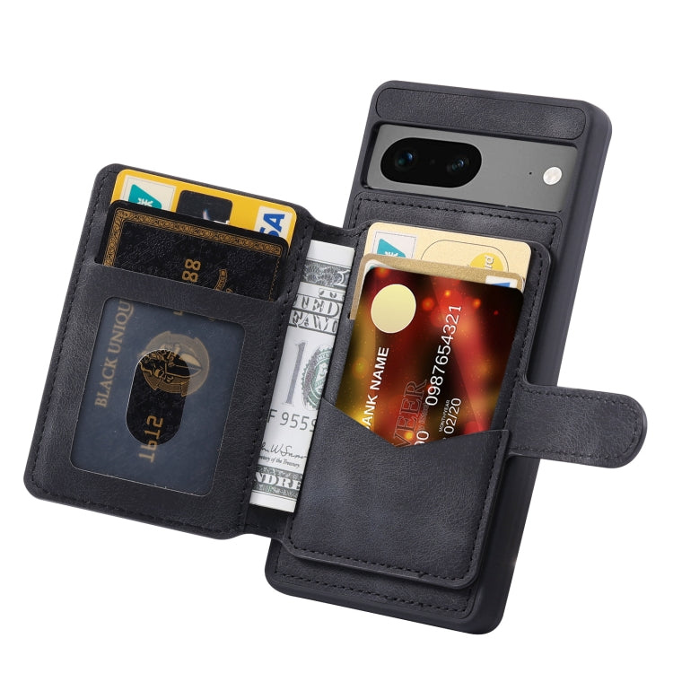 For Google Pixel 6a Skin Feel Dream Anti-theft Brush Shockproof Portable Skin Card Bag Phone Case