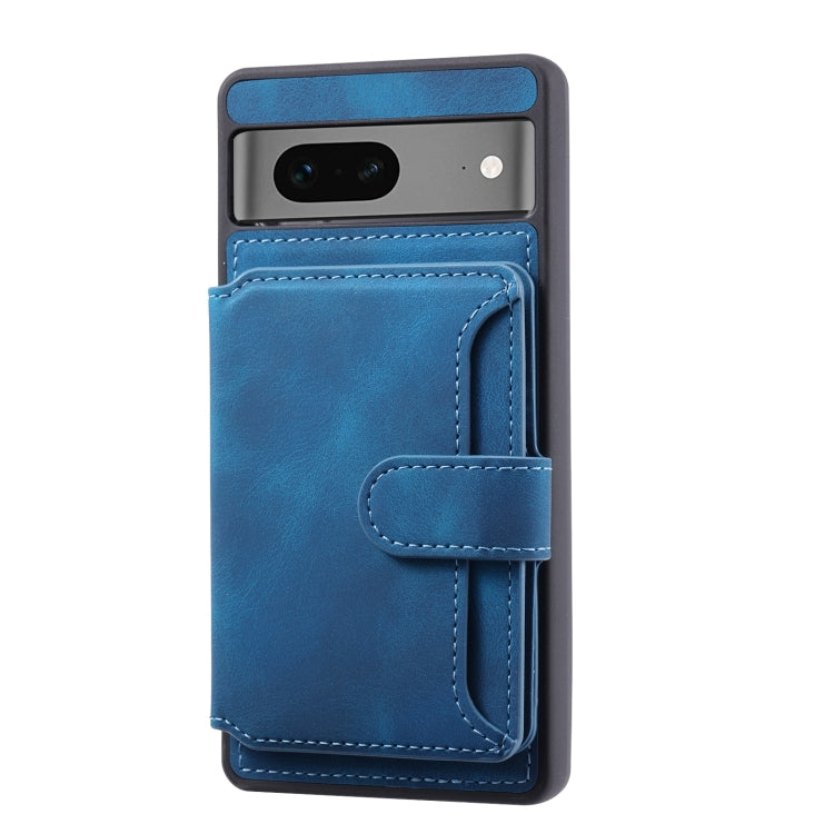 For Google Pixel 7 Pro 5G Skin Feel Dream Anti-theft Brush Shockproof Portable Skin Card Bag Phone Case
