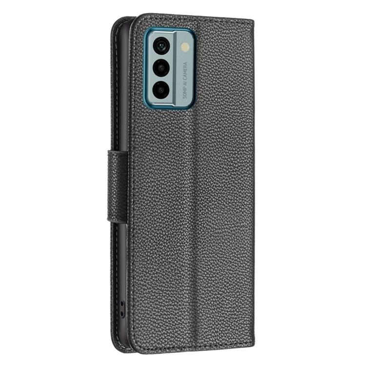 For Nokia G22 Litchi Texture Pure Color Leather Phone Case