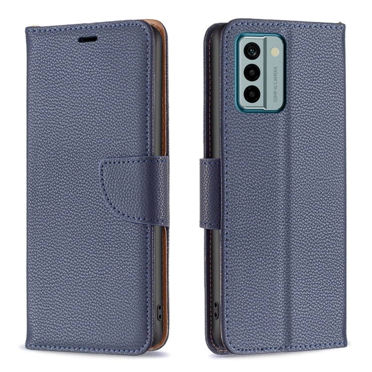 For Nokia G22 Litchi Texture Pure Color Leather Phone Case