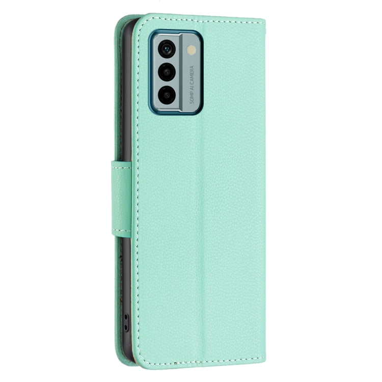 For Nokia G22 Litchi Texture Pure Color Leather Phone Case