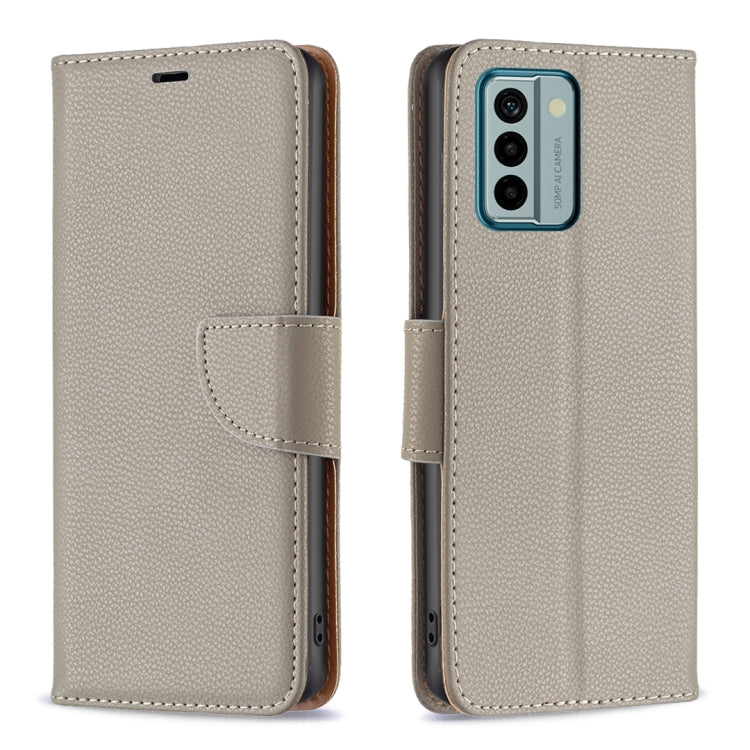 For Nokia G22 Litchi Texture Pure Color Leather Phone Case