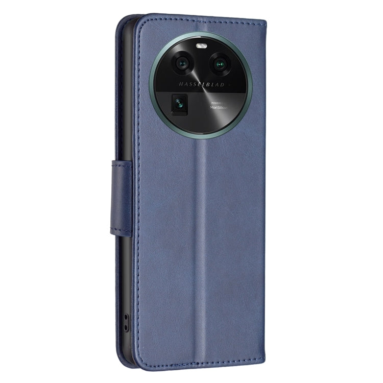 For OPPO Find X6 5G Lambskin Texture Leather Phone Case