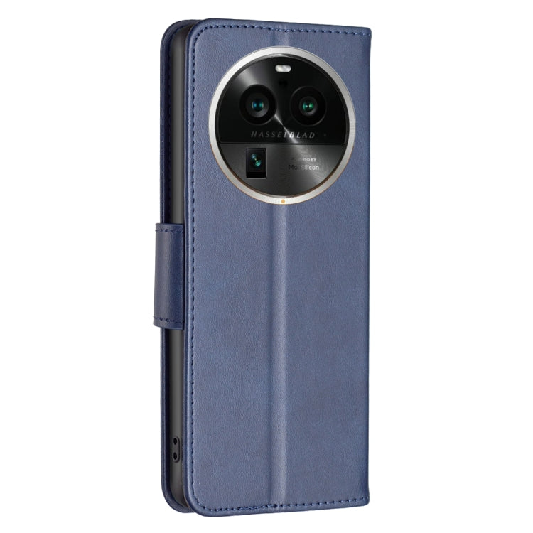 For OPPO Find X6 Pro 5G Lambskin Texture Leather Phone Case