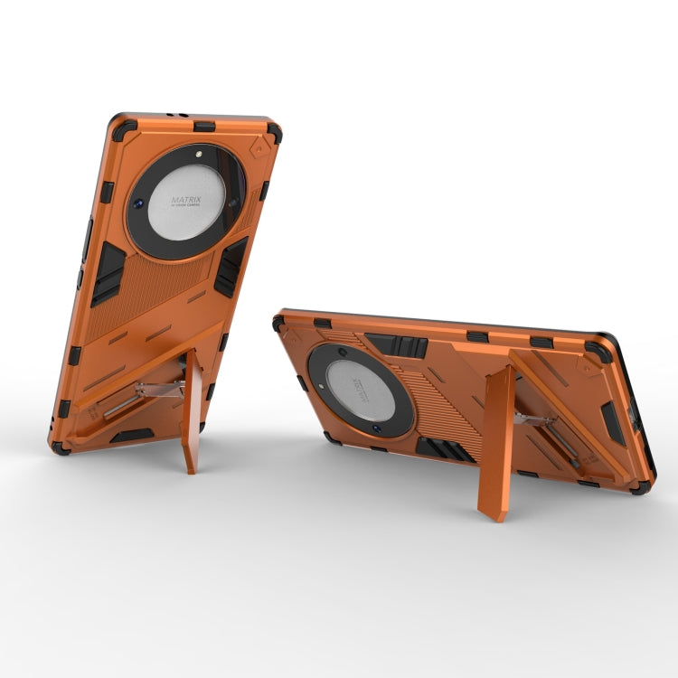 For Honor X9a/X40 5G/Magic5 Lite Punk Armor PC + TPU Phone Case with Holder