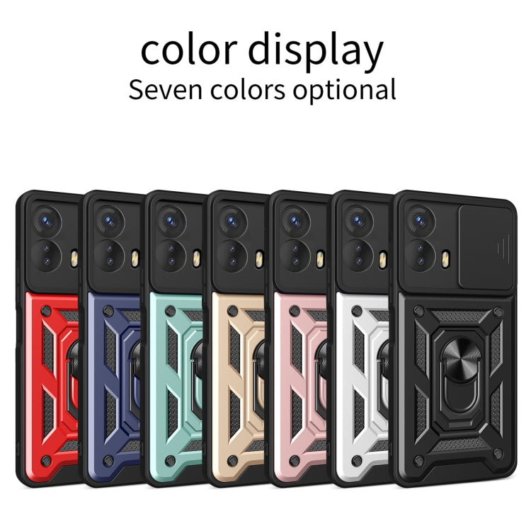 For Motorola Moto G53 5G Sliding Camera Cover Design TPU+PC Phone Case
