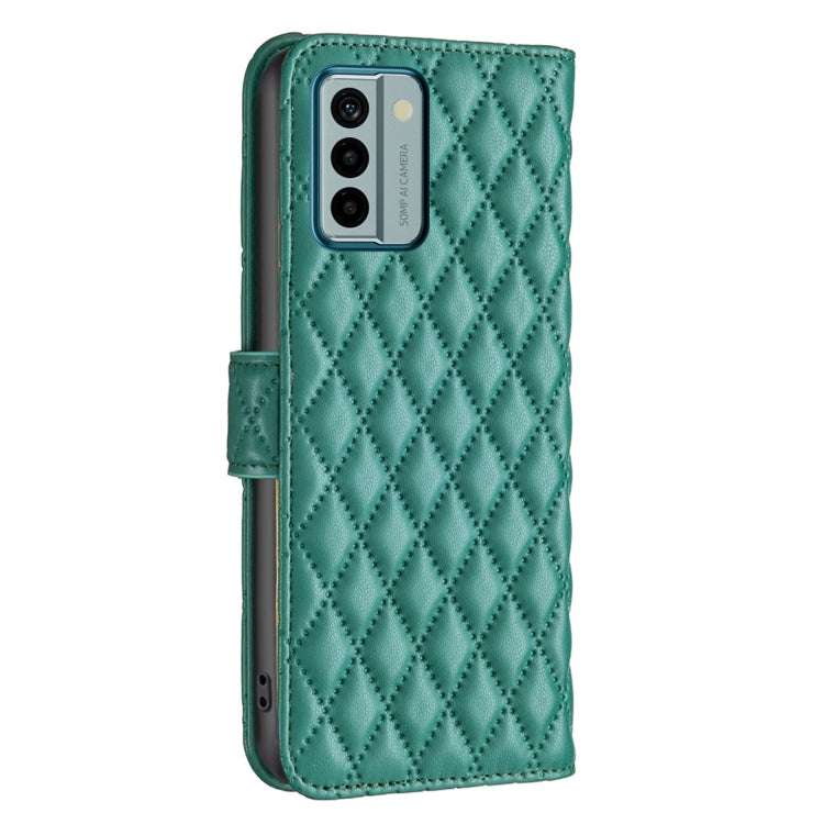 For Nokia G22 Diamond Lattice Wallet Leather Flip Phone Case