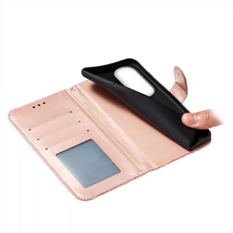 For Honor 80 Pro Lace Flower Embossing Flip Leather Phone Case