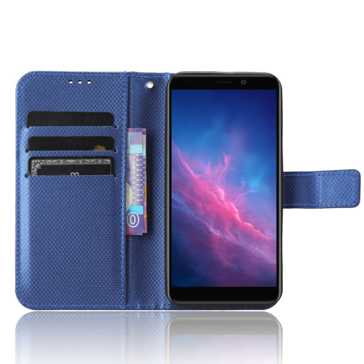 For Cloud Mobile Stratus C7 Diamond Texture Leather Phone Case