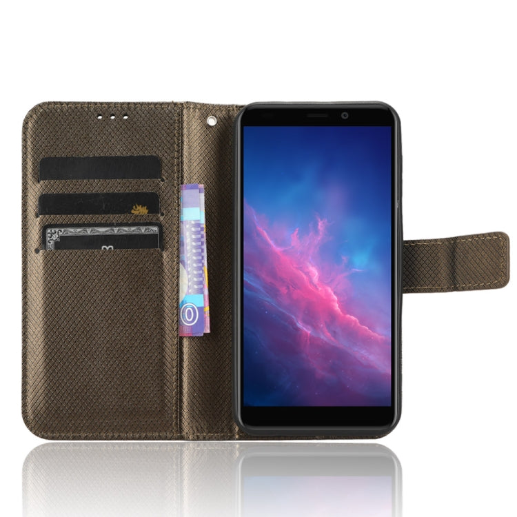 For Cloud Mobile Stratus C7 Diamond Texture Leather Phone Case