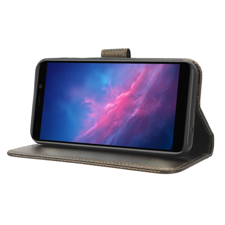 For Cloud Mobile Stratus C7 Diamond Texture Leather Phone Case