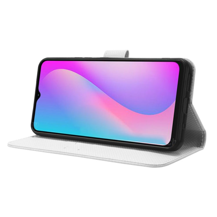 For Itel A60 Diamond Texture Leather Phone Case