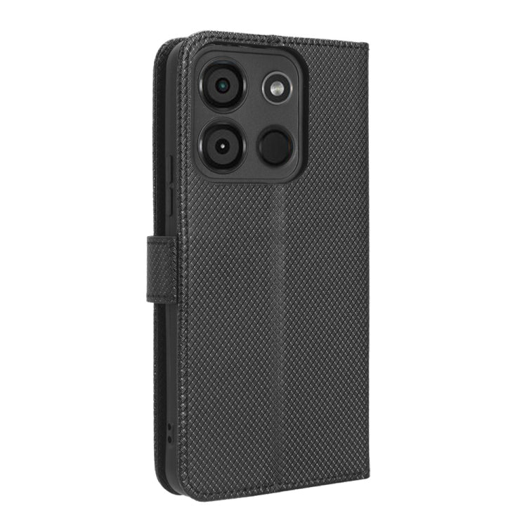 For Itel A60 Diamond Texture Leather Phone Case