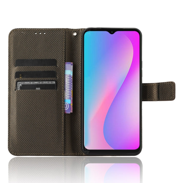 For Itel A60 Diamond Texture Leather Phone Case