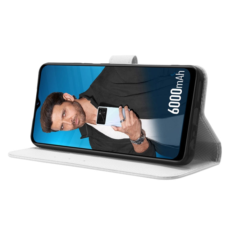 For Itel P40 Diamond Texture Leather Phone Case