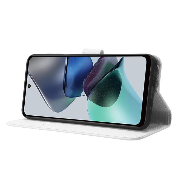 For Motorola Moto G13 / G23 4G Diamond Texture Leather Phone Case