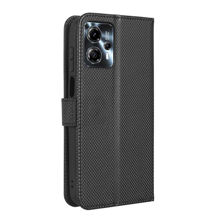 For Motorola Moto G13 / G23 4G Diamond Texture Leather Phone Case