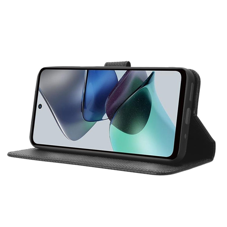 For Motorola Moto G13 / G23 4G Diamond Texture Leather Phone Case