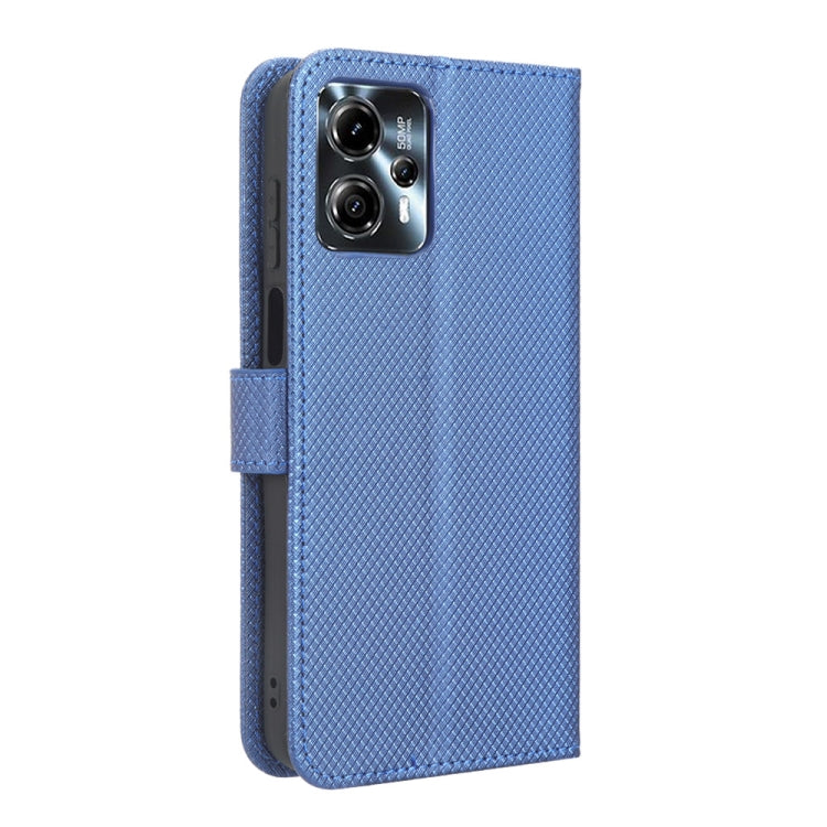 For Motorola Moto G13 / G23 4G Diamond Texture Leather Phone Case
