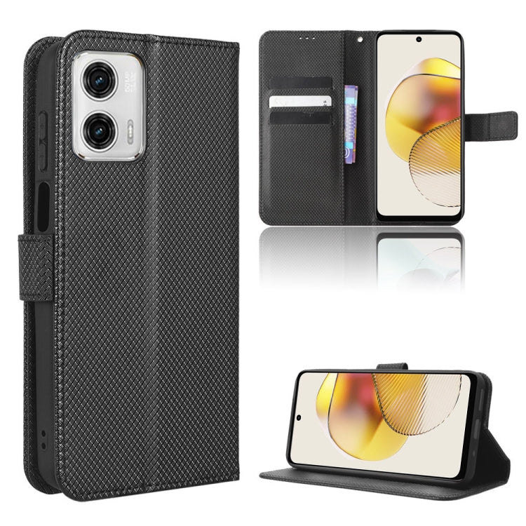 For Motorola Moto G53 5G Diamond Texture Leather Phone Case