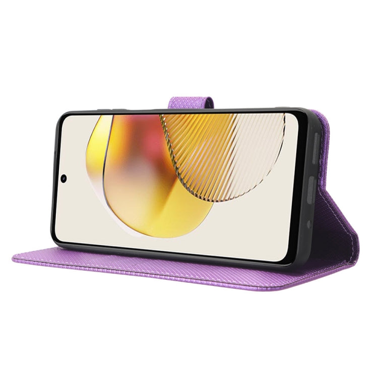 For Motorola Moto G53 5G Diamond Texture Leather Phone Case