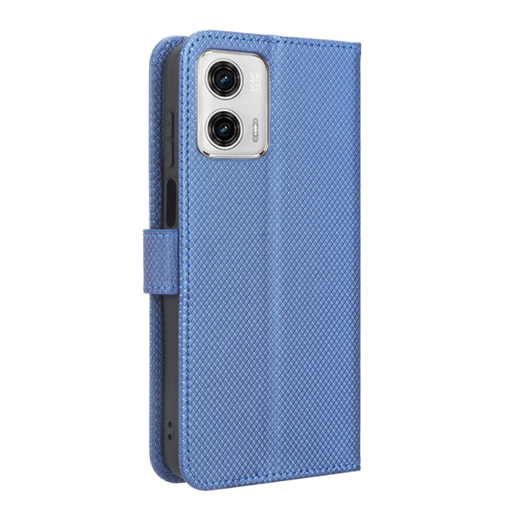 For Motorola Moto G73 5G Diamond Texture Leather Phone Case