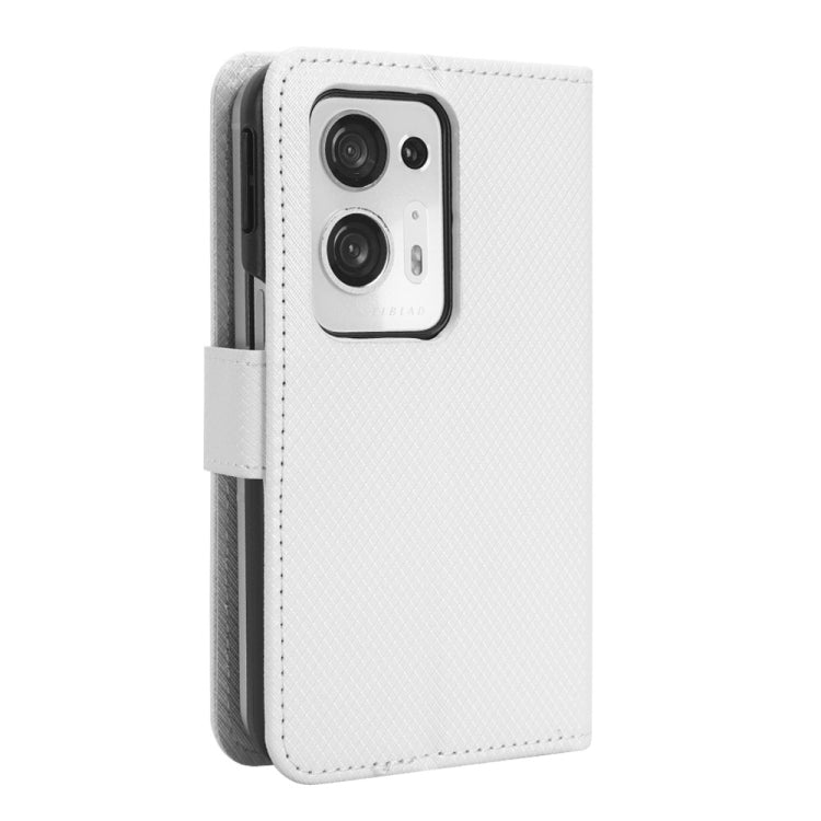 For OPPO Find N2 Diamond Texture Leather Phone Case