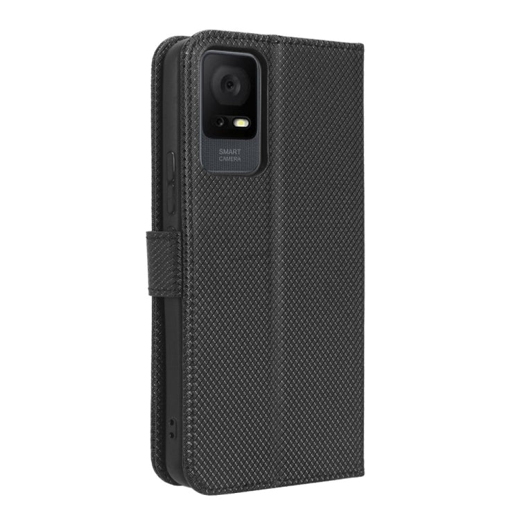 For TCL 408 Diamond Texture Leather Phone Case