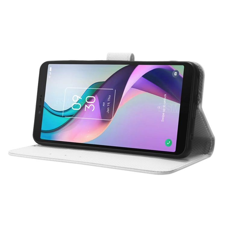 For TCL Ion X Diamond Texture Leather Phone Case