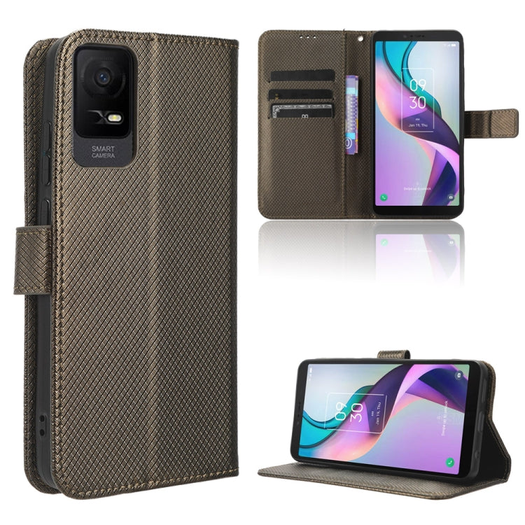 For TCL Ion X Diamond Texture Leather Phone Case