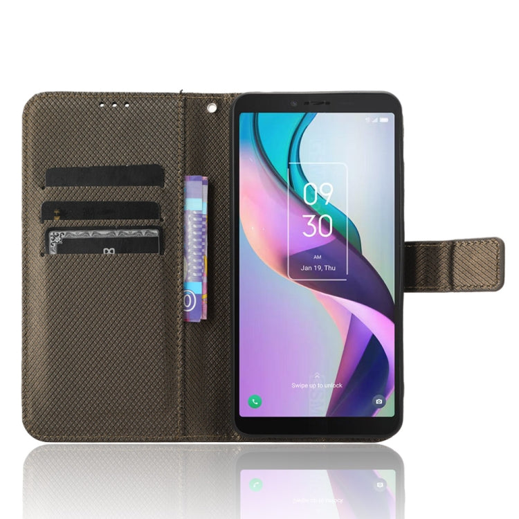 For TCL Ion X Diamond Texture Leather Phone Case