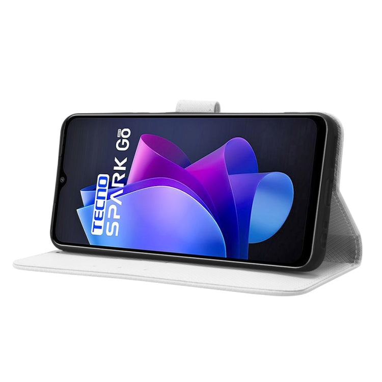 For Tecno Spark Go 2023 Diamond Texture Leather Phone Case