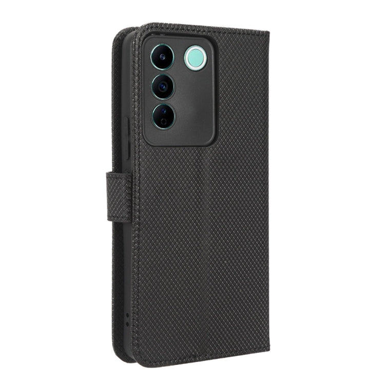 For vivo V27e / S16e Diamond Texture Leather Phone Case