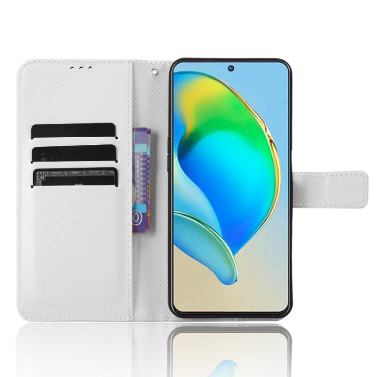 For ZTE Blade V40s Diamond Texture Leather Phone Case