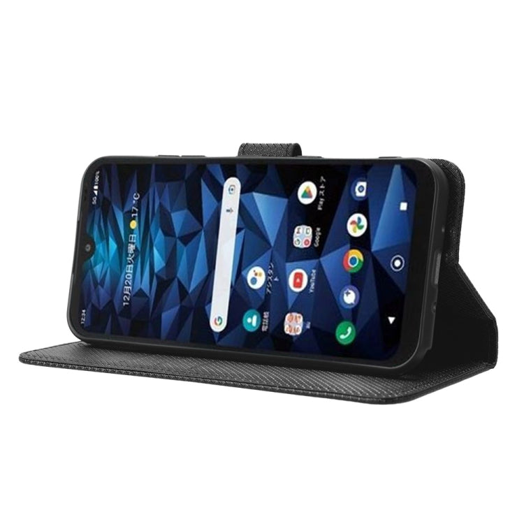 For Kyocera Digno SX3 KYG02 Diamond Texture Leather Phone Case