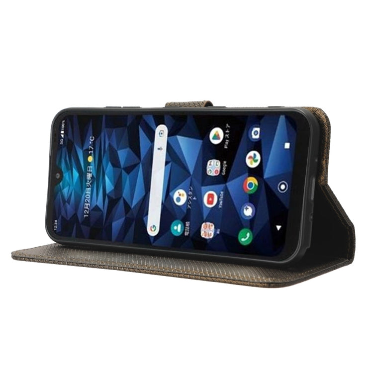 For Kyocera Digno SX3 KYG02 Diamond Texture Leather Phone Case
