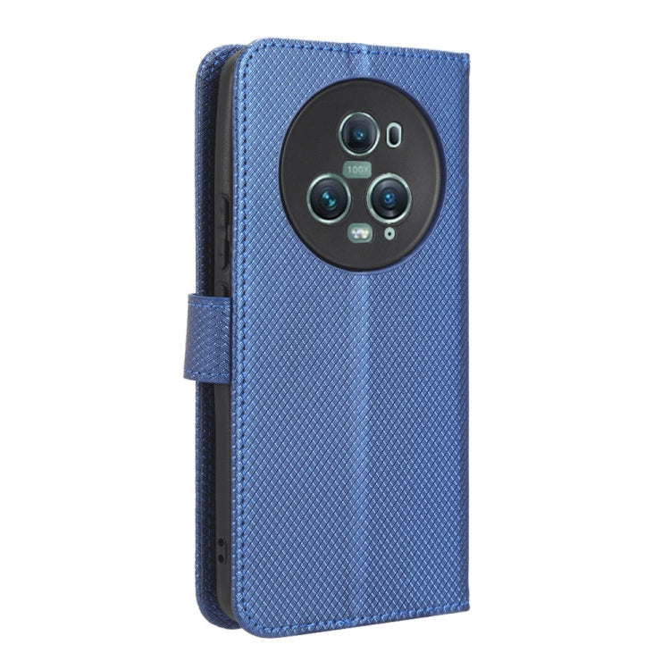 For Honor Magic5 Pro Diamond Texture Leather Phone Case